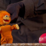 "Pepino", the puppet who teaches the power of persistence.