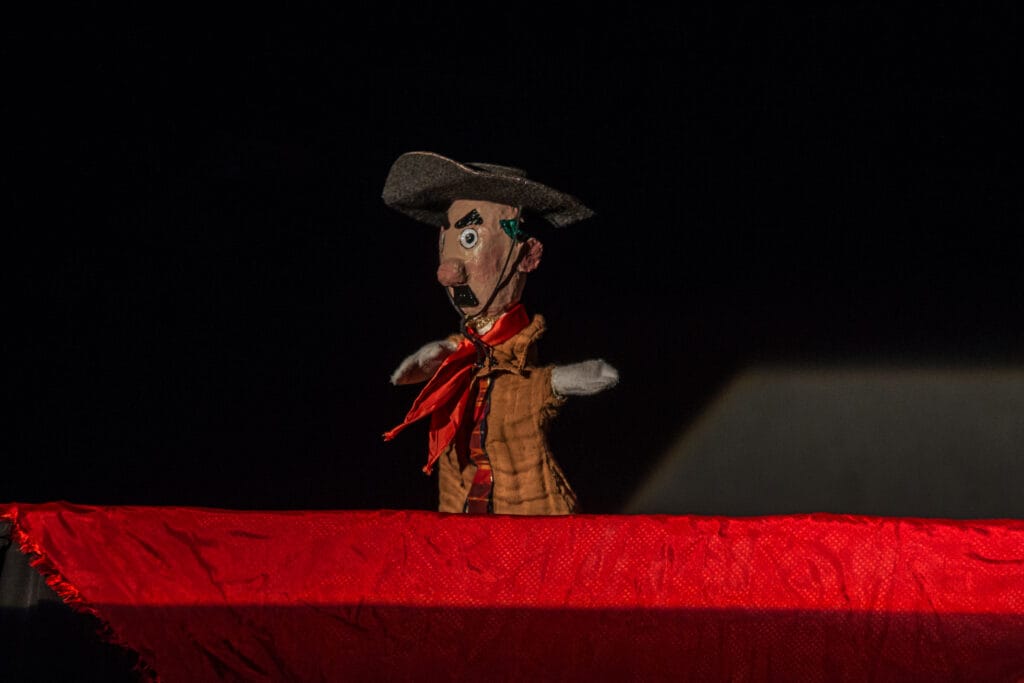 personagem do espetáculo Gaúchos!